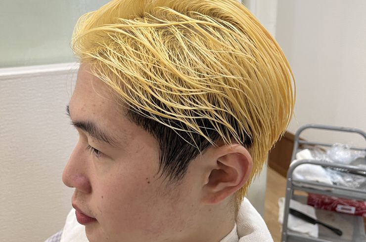 ブリーチ後１